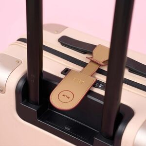 OLEADA Atlas Luggage Tag Emotional Support Limited Edition Vegan Leather